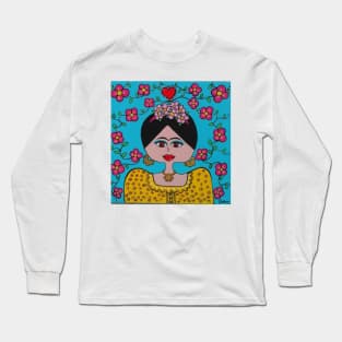 Fridi Divina Amarillo Long Sleeve T-Shirt